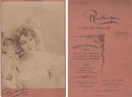Vintage Albumen Print : Portrait of Helene Anna Held