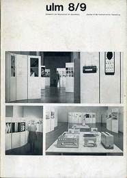 ULM 8/9 September 1963 :  Zeitschrift der Hochschule fur Gestaltung / Journal of the Hochschule fur Gestaltung