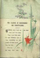 The Flowers of Remembrance and Forget Fulness (Japanese Fairy Tale Series No. 22)