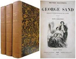 Oeuvres Illustrees de George Sand　（3巻揃い）