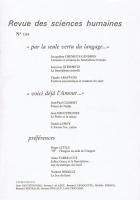 Revue des sciences humaines:  «André Breton»