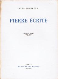 Pierre écrite