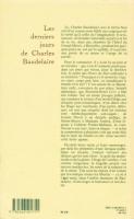 Les derniers jours de Charles Baudelaire