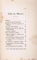 Études sur des livres anciens