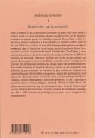 Recherches sur la sexualité. Janvier 1928 – Août 1932