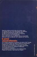 La poésie concentrationnaire ― Visage de l'homme dans les camps hitlériens 1940-1945
