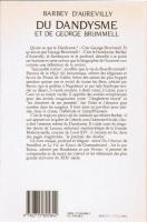 Du Dandysme et de George Brummell