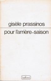 Pour l'arrière-saison