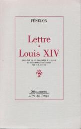 Lettre à Louis XIV
