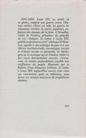 Lettre à Louis XIV