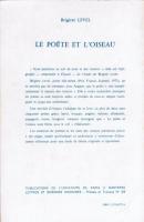 Le Poète et l'Oiseau ― Vers une ornithomythie poétique