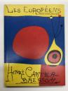 洋書　Les Européens: Photographies Henri Cartier-Bresson 1955 Éditions Verve, Paris Joan Miró　アンリ・カルティエ＝ブレッソン写真集 ヨーロッパの人々 1955年 Verve発行版 装幀 ジョアン・ミロ