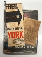 洋書　New York: Willian Klein 1956 Photography Magazine London　ウィリアム・クライン写真集: ニューヨーク 1956年 ロンドン版