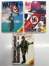 ナチ独逸ミリタリールック 制服・制帽から勲章・ワッペン・微章まで ＜第二次世界大戦ブックス別巻1＞ / 武装親衛隊ミリタリールック 制服・制帽・装備から階級章まで ＜第二次世界大戦ブックス別巻2＞ / ドイツ国防軍ミリタリールック 野戦服・階級章から装備・小火器まで ＜第二次世界大戦ブックス別巻5＞　３冊セット