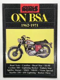 洋書　Cycle World on BSA 1962-1971　サイクルワールド誌のBSA 1962–1971