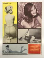 洋雑誌　Photography for Men Magazine: Première Issue No.1, 1957 　男性向け写真雑誌 フォトグラフィー・フォー・メン 創刊第1号 1957年　
