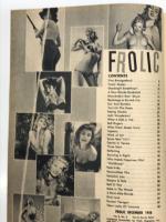 洋雑誌　FROLIC The Magazine of Entertainment: December 1958 Vol,8 No.3　ピンナップ・マガジン FROLIC 1958年12月号 Vol.8 No.3