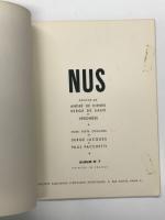 洋書　NUS Album No.7: Photos de André de Dienes、Serge de Sazo＋Veronese. Hors-Texte Couleurs de Serge Jacques et Paul Facchetti　NUSヌード写真集 第7号: アンドレ・ド・ディーンズ、セルジュ・ド・サゾ、ヴェロネーゼの作品、カラー口絵はセルジュ・ジャックとポール・ファケッティの写真