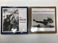 洋書　The Propaganda Photo Series: Vol.1 The K98K Rifle / Vol.2 The MP38, 40, 40/1 and 41 Submachine Gun / Vol.3 The P.08 Luger Pistol / Vol.4 The MKb42, MP43, MP44 and the Sturmgewehr 44 / Vol.6 The MG34 Machine Gun / Vol.7 German Sniper Rifles　プロパガンダ写真と資料で見るドイツ軍小火器シリーズ 6冊セット
