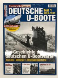 洋雑誌　Clausewitz Spezial 10. Deutsche U‑Boote. Teil 1: 1939–1945　クラウゼヴィッツ・スペシャル 特集・ドイツUボート 第1部 1939–1945