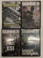 ミリタリーDVDマガジン: GUNNER ガナー Vol.1 / Vol.2 ロシア兵器とスペツナズ / Vol.3 フランス特殊部隊 / Vol.4 U.S. Marine Corps Army Exercise / Vol.5 The Military Circumstances in USA / Vol.6 The Low Light Technic Bible / Vol.7 GiPN Sniper Training / Vol.8 LMS CAT / Vol.9 SHOT SHOW 2008 / Vol.10 HRCC in Tactical Response / Vol.11 Tactical Response / Vol.12 フランス外人部隊　12冊セット