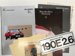 自動車カタログ　メルセデス・ベンツ190ほか　7点セット
