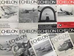 古い航空洋雑誌　ECHELON: エシュロン: Vol.1 No.1 / Vol.1 No.2 / Vol.1 No.3 /Vol.1 No.4 / Vol.1 No.5 / Vol.1 No.6 / Vol.2 No.1 / Vol.2 No.2 / Vol.2 No.3 / Vol.2 No.4 / Vol.2 No.5　11冊セット