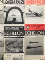 古い航空洋雑誌　ECHELON: エシュロン: Vol.1 No.1 / Vol.1 No.2 / Vol.1 No.3 /Vol.1 No.4 / Vol.1 No.5 / Vol.1 No.6 / Vol.2 No.1 / Vol.2 No.2 / Vol.2 No.3 / Vol.2 No.4 / Vol.2 No.5　11冊セット