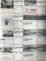 古い航空洋雑誌　ECHELON: エシュロン: Vol.1 No.1 / Vol.1 No.2 / Vol.1 No.3 /Vol.1 No.4 / Vol.1 No.5 / Vol.1 No.6 / Vol.2 No.1 / Vol.2 No.2 / Vol.2 No.3 / Vol.2 No.4 / Vol.2 No.5　11冊セット