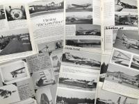 古い航空洋雑誌　ECHELON: エシュロン: Vol.1 No.1 / Vol.1 No.2 / Vol.1 No.3 /Vol.1 No.4 / Vol.1 No.5 / Vol.1 No.6 / Vol.2 No.1 / Vol.2 No.2 / Vol.2 No.3 / Vol.2 No.4 / Vol.2 No.5　11冊セット