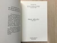 図録 PAUL HELLE 〈 ポール  エリュー〉
MUSEE BONNAT ボナ美術館  フランス語表記