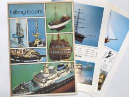 デンマークの木帆船模型メーカー Billing Boats（ビリングボート） カタログ