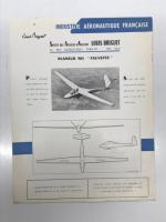 カタログ　Planeur Breguet Fauvette 905　競技用グライダー ブレゲー 905 フォヴェット カタログ