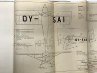 広報資料　Skandinavisk Aero Industri A/S KXⅢ　スカンジナビスク・アエロ・インドゥストリ（SAI）社: KZⅢ Lærke（ラーケ）軽飛行機 広報資料