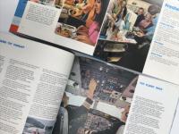 ニュージーランド航空 機内配布用冊子　NAC: Air Atlas of New Zealand 路線図 / Welcome Aboard: Pacific Routes Air New Zealand 機内案内: ようこそエア・ニュージーランドへ　太平洋路線 / Air New Zealand Jet Shop Gifts & Souvenirs エア・ニュージーランド ジェットショップ ギフト＆おみやげカタログ　3点セット　