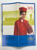 パンフレット　à votre service Aéroport de Paris 1996年版 パリ空港サービス案内パンフレット