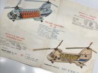 リーフレット　KV‑107 II Helicopter: Multi‑Powered for Multi‑Purpose
Kawasaki Aircraft Co., Ltd. / C. Itoh & Co., Ltd.　多用途のために多くの能力を備えたヘリコプター: KV‑107 II 多用途ヘリコプター: 川崎航空機株式会社. 伊藤忠商事株式会社