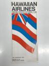 航空時刻表　Hawaiian Airlines Timetable Effective September 3, 1969: 40th Anniversary Year Holder of the Worlds Safety Record　ハワイアン航空 タイムテーブル 1969年9月3日より有効: 創立40周年記念号 世界最高の安全記録保持