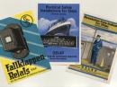 商品案内リーフレット　GELAP: Electrical Installations for Ships (siemens system)  / GELAP: Revolution-Tele-Indicators (siemens system) / SIEMENS HALSKE: Fallklappen-Relais　船舶用電気設備（シーメンス方式）、回転数遠隔指示計（シーメンス方式）、落下板式リレー　3枚セット