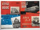 TMS Style Book　鉄道模型趣味 スタイルブック 1951年版 / 1952年版 / 1953年版 1954年版　4冊セット