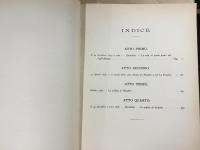 オペラ楽譜 LA BOHEME ラ・ボエーム  
RUGGERO LEONCAVALLO ルッジェーロ・レオンカヴァッロ