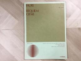 楽譜 フォーレ レクィエム  FAURE REQUIEM OP.48