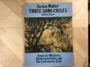 楽譜 THREE SONGS CYCLES  in Vocal Score
Songs of  a Wayfarer、Kindertotenliender  and Das Lied Von der Erde さすらう若者の歌、亡き子をしのぶ歌、だいちの歌
GUSTAV MAHLER  グスタフ・マーラー