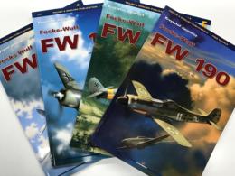 洋書　Monographs 1: Focke-Wulf FW 190 Vol. I / Monographs 4: Focke-Wulf FW 190 Vol. Ⅱ / Monographs 5: Focke-Wulf FW 190 Vol. Ⅲ / Monographs 6: Focke-Wulf FW 190 Vol. IV　4冊セット