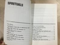 楽譜 MALE CHORUS SPIRITUALS  男声4部合唱