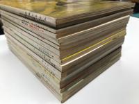 アトリエ・アトリエ臨時増刊・別冊アトリエ　20冊セット　①アトリエ No.324 美しいポーズ＝昭和32年9月15日発行・第5刷、110頁 / ②アトリエ No.331 ラフとモチーフ 続・美しいポーズ 猪熊弦一郎＝昭和29年9月1日発行、97頁 / ③アトリエ No.333 モデルと構成・続々美しいポーズ 猪熊弦一郎＝昭和29年11月1日発行、110頁 / ④アトリエ No.339 芸術家のモデル 猪熊弦一郎＝昭和30年5月1日発行、120頁 / ⑤アトリエ臨時増刊1956 続・芸術家のモデル 五人の画家に描かれたポーズ 林武、鳥海青児、三岸節子、山口薫、木内克＝昭和31年4月1日発行、84頁 / ⑥アトリエ臨時増刊1956 絵になるポーズ 小磯良平＝昭和31年7月1日発行、116頁⑦別冊アトリエ No.29 画家とモデル 東郷青児 撮影・中村立行＝昭和31年12月25日発行、87頁 / ⑧別冊アトリエ No.30 カメラの目がとらえた新しいヌード 中村立行＝昭和32年1月25日発行、92頁 / ⑨別冊アトリエ No.33 ヌードの幻想と美 建畠覚造、中村立行 / ⑩別冊アトリエ No.36 モデルと名画 名画とモデルによるポーズの研究 野口弥太郎 / ⑪別冊アトリエ No.37 三人のヴィナス 東郷青児 / ⑫別冊アトリエ No.41 動くヌード 写真構成・杉村恒＝昭和33年3月1日発行、127頁 / ⑬別冊アトリエ No.42 風景の中のヌード 東郷青児＝昭和33年4月10日発行、88頁 / ⑭別冊アトリエ No.44 アルプスと高原 杉村恒ヌード作品集＝昭和33年7月1日発行、96頁 / ⑮別冊アトリエ No.45 海と砂丘 杉村恒ヌード作品集＝昭和33年8月1日発行、ノンブルなし / ⑯別冊アトリエ No.46 東郷青児 イメージのヌード＝昭和34年1月15日発行、104頁 / ⑰別冊アトリエ No.47 続・動くヌード 杉村恒＝昭和34年4月15日発行、112頁 / ⑱別冊アトリエ No.49 東郷青児 若いモデル＝昭和34年7月30日発行、ノンブルなし、訂正表1枚付き / ⑲別冊アトリエ No.52 東郷青児 十一人のモデル＝昭和34年12月15日発行、90頁 / ⑳別冊アトリエ No.54 美しいフォルム 伊藤廉＝昭和35年2月15日発行、104頁