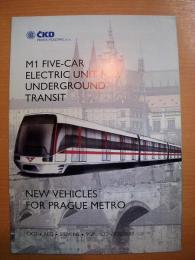海外鉄道車両カタログ　M1 FIVE-CAR ELECTRIC UNIT FOR UNDERGROUND TRANSIT　地下鉄車両