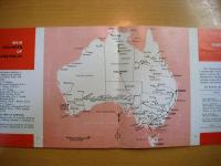 海外鉄道会社パンフレット　TRANS-AUSTRALIAN RAILWAY COMMONWEALTH RAILWAY