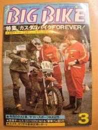 ワイルドな2輪グラフマガジン　BIG BIKE（ビッグバイク）　1973年３月号　特集カスタムバイクフォーエバー！ヤマハスポーツAX125 　他