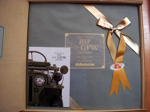 フォーバイフォーマガジン創刊20周年記念 写真集 JEEP FORD GPW